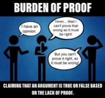 Burden of Proof b
