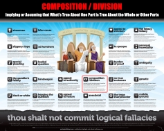 Composition - Division Thou Shalt Not Commit Logical Fallacies