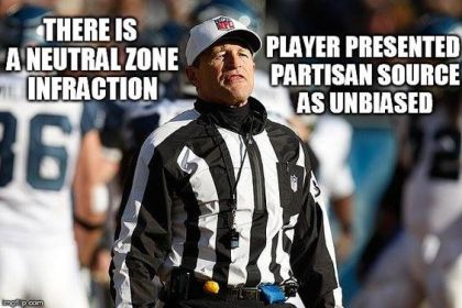 Neutral Zone Infraction - Partisan Source Submitted as Unbiased