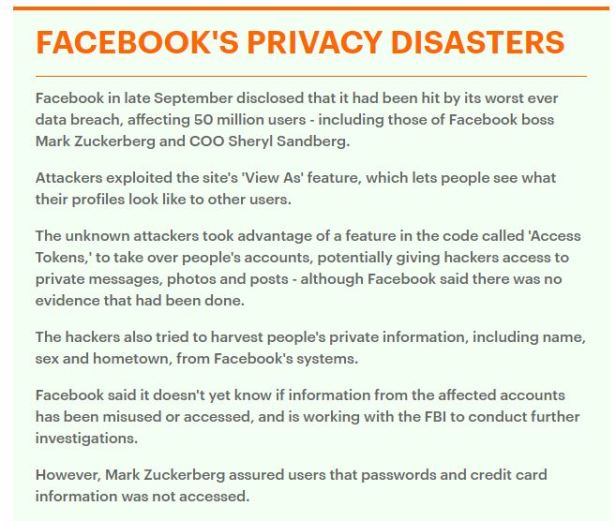 181122 Facebook Privacy Disasters